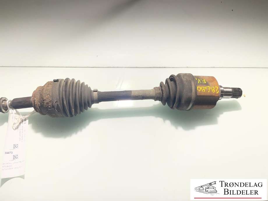 Drivaksel venstre foran, diesel/automat til Mitsubishi Outlander 2012-2015 (Type III, Fase 1) (3815A509|)