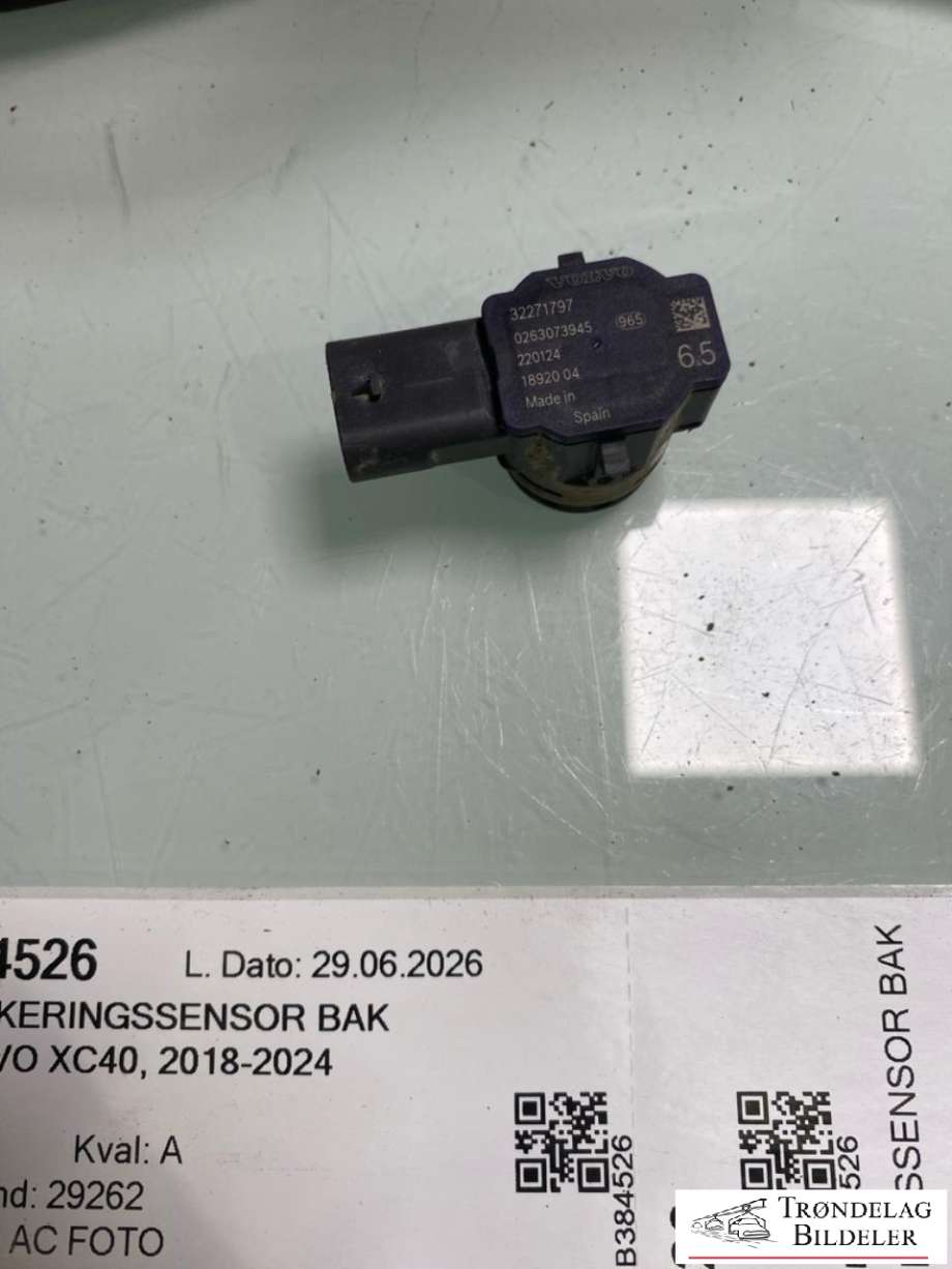 Parkeringssensor bak til Volvo XC40 2018-2024 (32271797|VARIANT VP07|)
