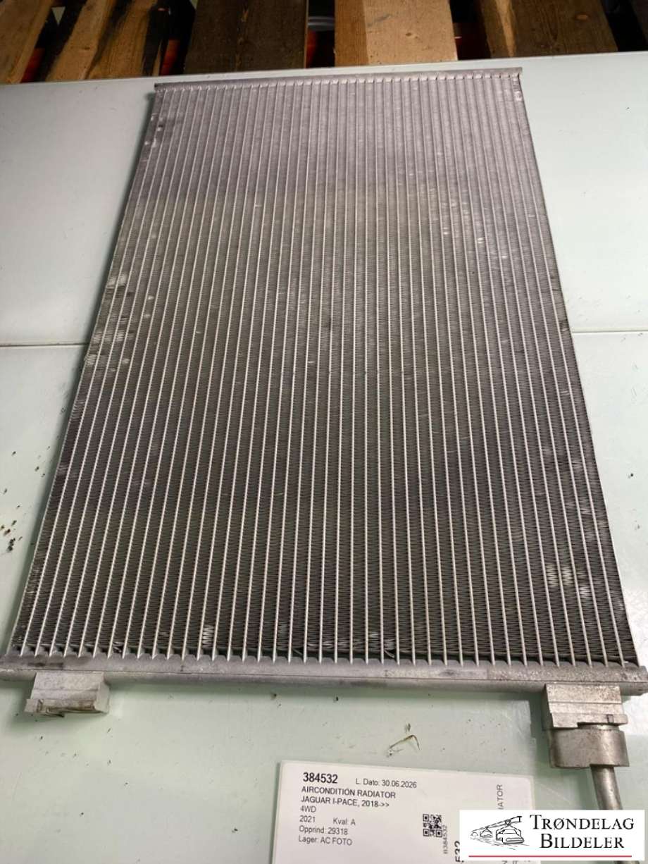 Aircondition radiator til Jaguar I-PACE 2018-->>  (T4K9611|J9D38D104AA|)