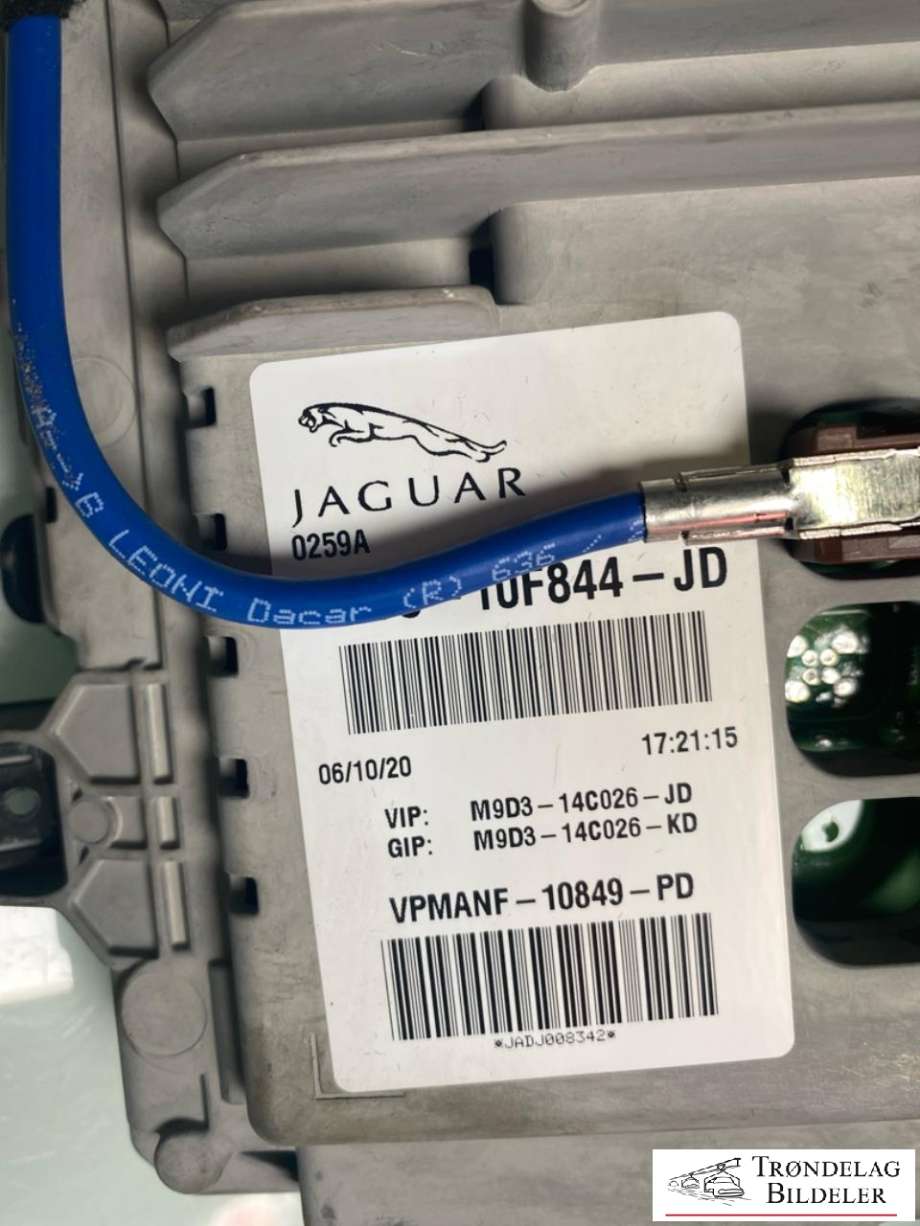 Instrumentpanel til Jaguar I-PACE 2018-->> (T4K11595 |M9D310F844JD|T4K17344 |M9D310F844JF|)