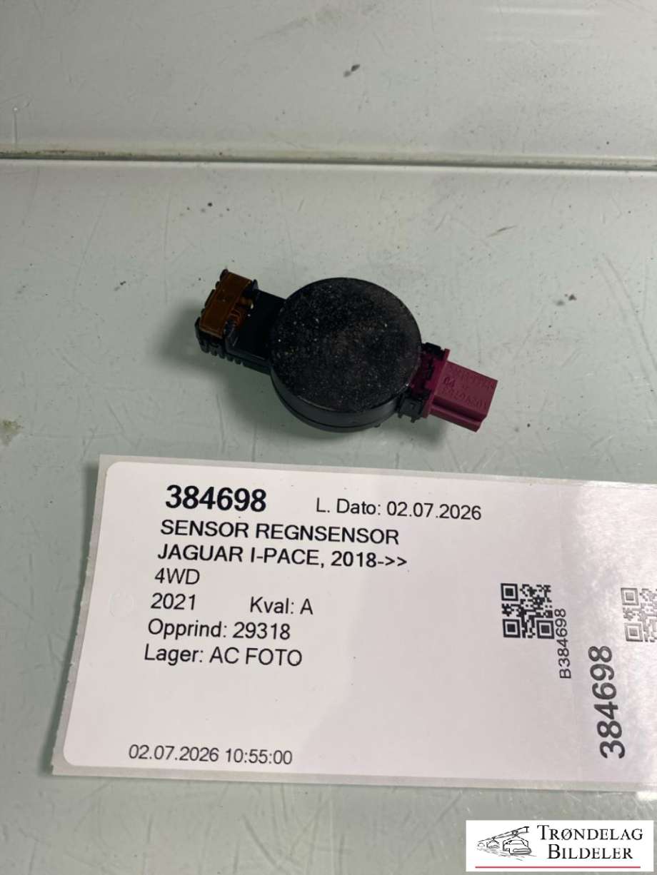 Sensor regnsensor til Jaguar I-PACE 2018-->>  (T2H42343|M9D317D547BA|T2H57460|M9D317D547BD|)