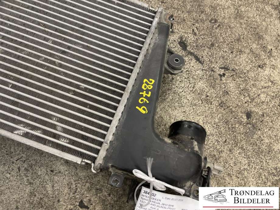 Intercooler til Toyota Hilux 2012-2016  (179400L070|TG127000-1070|)