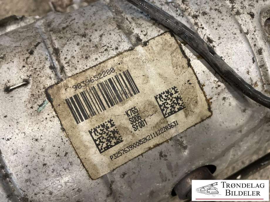 Katalysator til Peugeot Partner 2019-->> (Type III)  (98 228 605 80|)