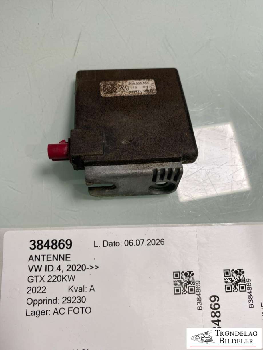 Antenne til VW ID.4 2020-->> (3G9 035 534|3J0 035 534 C|)