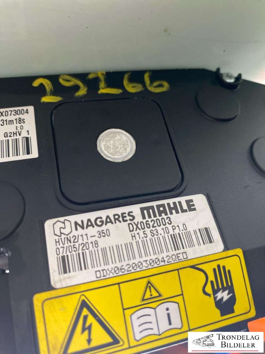 Varmeapparat PTC-heater til Nissan Leaf 2018-->> (Type II) (27143-3NF1B|27143-3NF0B|27143-3NF1A|27143-3NF0A)