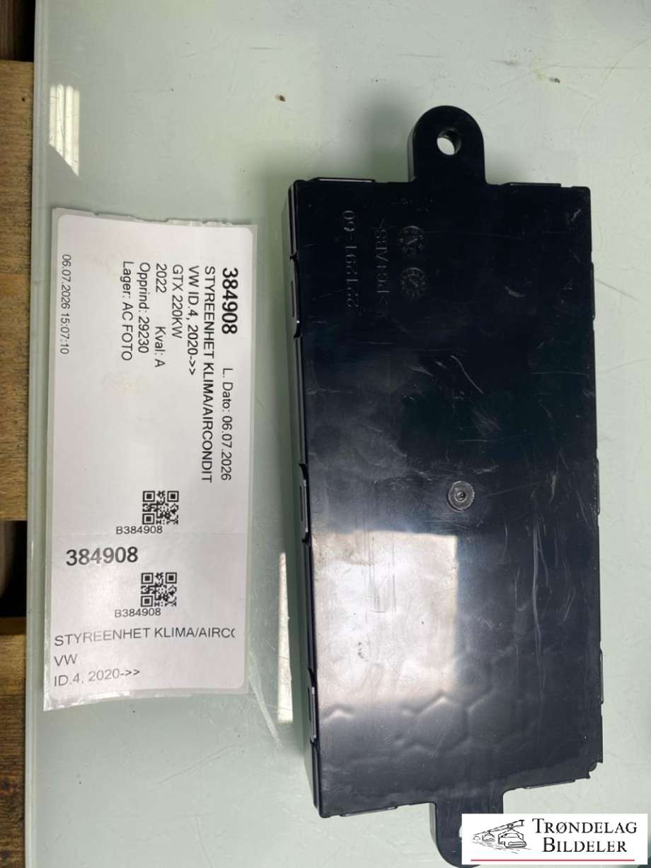 Styreenhet klima/aircondition til VW ID.4 2020-->> (1EA 907 727 R|)