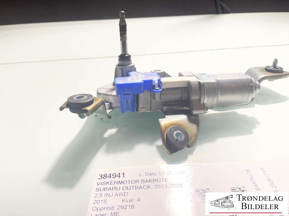 Viskermotor bakrute til Subaru Outback 2015-2020 (Type V) (86510SG081|)