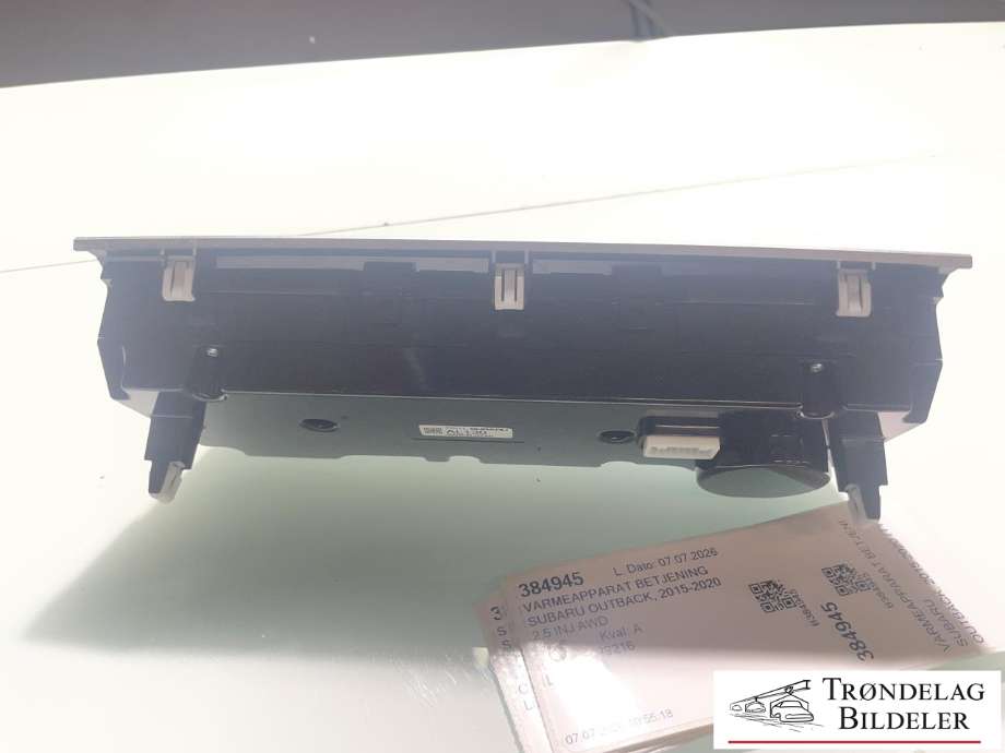 Varmeapparat betjening til Subaru Outback 2015-2020 (Type V)  (72311AL130|)