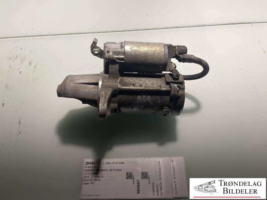 Starter til Subaru Outback, 2015-2020 (Type V) (23300AA800)