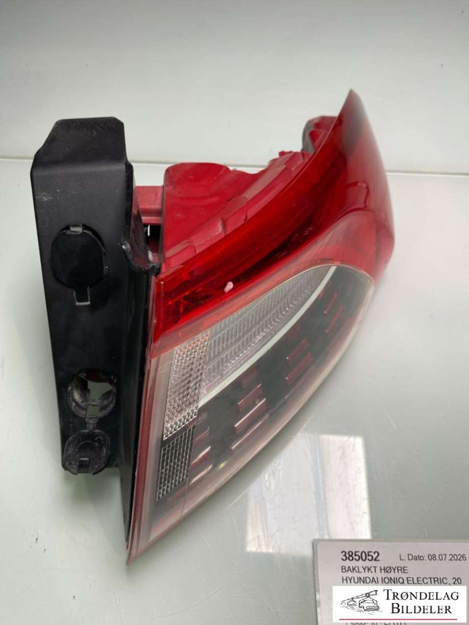 Baklykt høyre til Hyundai Ioniq Electric, 2016-2019 (Fase 1)  (92402G 7000)