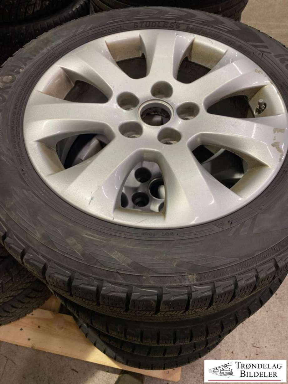 Hjulsett aluminium vinter til Opel Insignia A, 2014-2017  (YOKOHAMA ICEGUARD IG53|KANTKJØRT 225/55-17 97H 7J17/ET?/CB67|1MM)