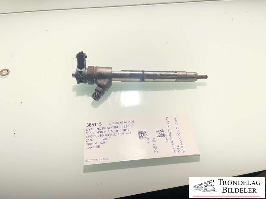 Dyse innsprøyting diesel til Opel Insignia A, 2014-2017  (55488616)