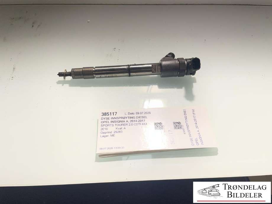 Dyse innsprøyting diesel til Opel Insignia A, 2014-2017  (55488616)