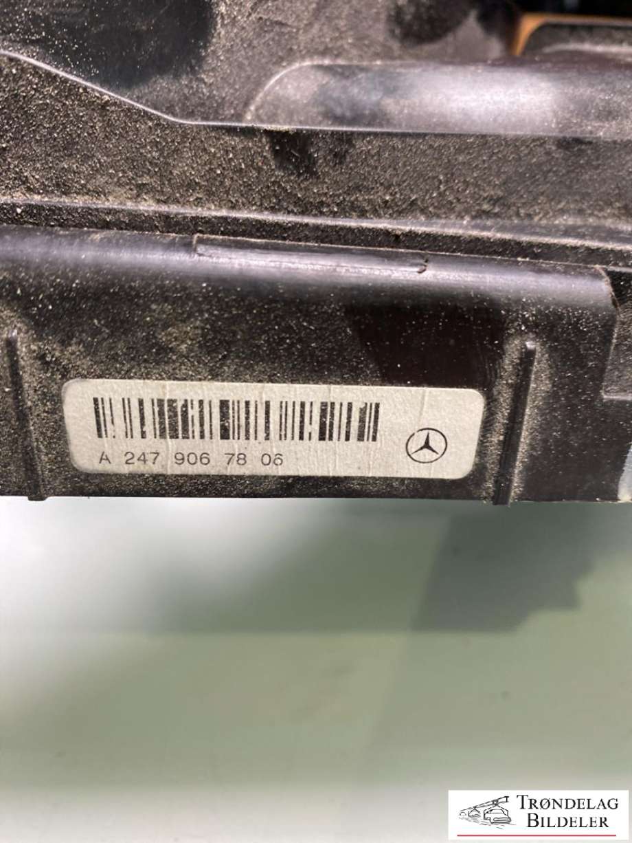 Kjølevifte elektrisk til Mercedes EQA 2021-->> (A 247 906 78 06|A 247 906 99 06|)