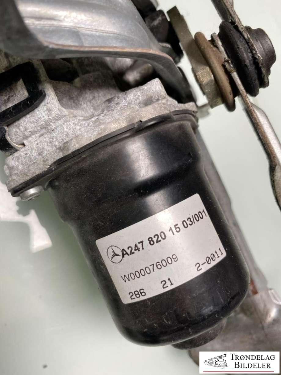 Viskermotor frontrute komplett m/overføring til Mercedes EQA 2021-->> (A2478204202|A2478209203|)