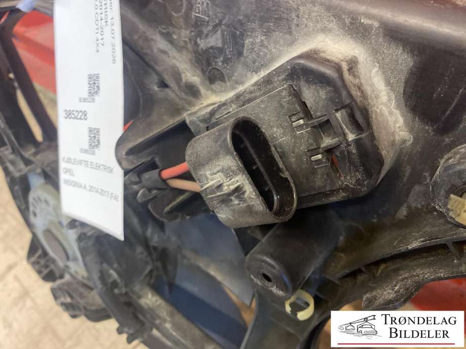 Kjølevifte elektrisk til Opel Insignia A 2014-2017  (22915695|22915710|22915387)