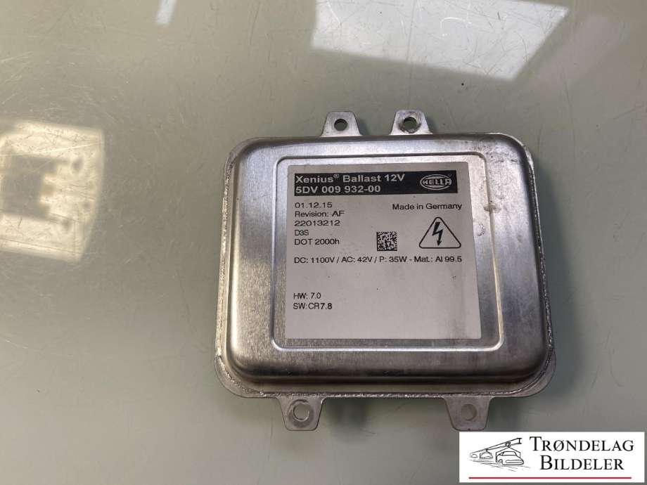 Styreenhet xenon/ballast til Opel Insignia A 2014-2017 (5DV009720-00|13278005|23006771)
