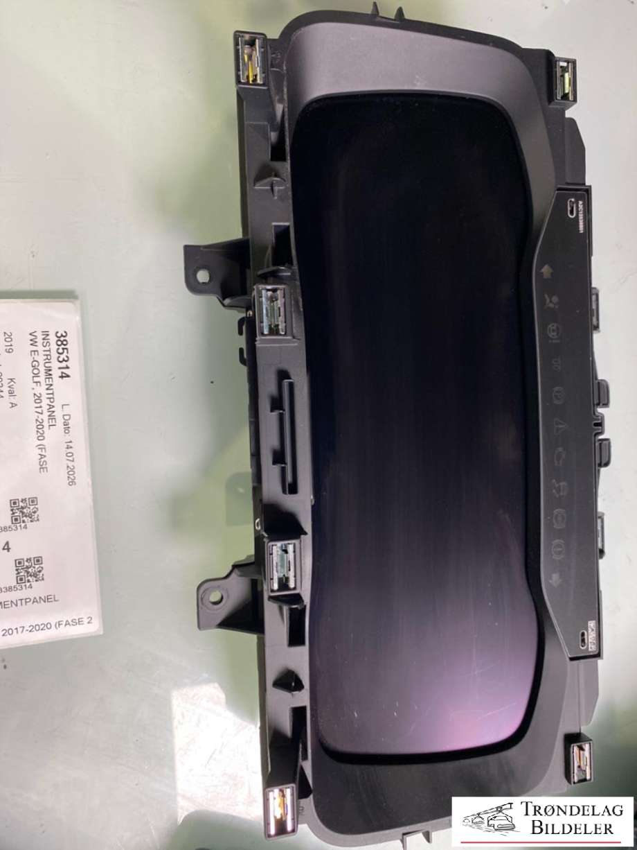 Instrumentpanel til VW e-Golf, 2017-2020 (Fase 2) (5G1 920 795 B)