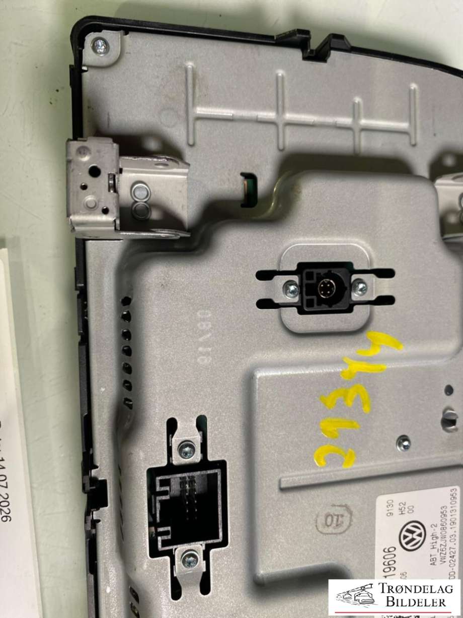 Bilstereo navigasjon skjerm til VW e-Golf 2017-2020 (Fase 2) (5G6919606|5G6919606C|A2C15167300)