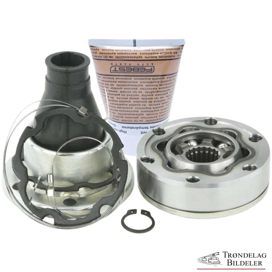 Mellomaksel fremre til Volvo XC70 2008-2013 (Type II, Fase 1) (FEBEST|31216177|2711-XC60SHA|31367459|31256000|31259593|30787841|30787840|31325193|5218816|5157005AF|05157005AF|05157005AE|05157005AD|5157005AD|)