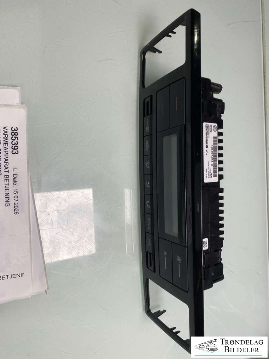 Varmeapparat betjening til VW Up, 2012-2019  (12E 907 044 C)