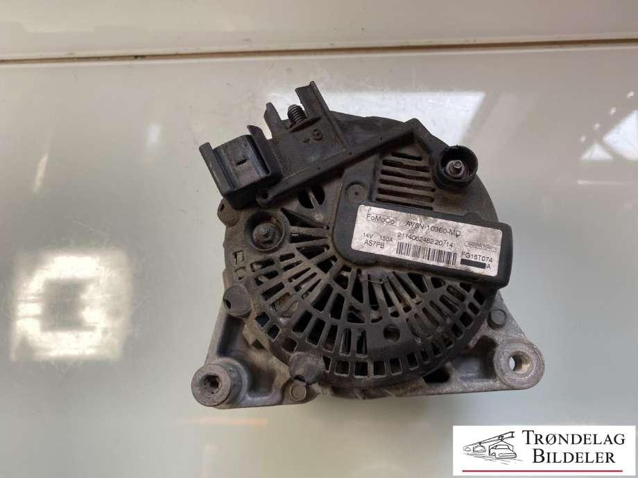 Dynamo diesel til Ford Kuga 2013-2019 (AV6N-10300-GC|30659390|AV6N-10300-GE|2260730|986084230|36012505|31419219|2193121502|31285659|36001117|36001501|AV6N-10300-GB|AV6N-10300-GD|AV6N-10300-MB|AV6N-10300-MD|1506300|1685793|1704769|1707065|1762377|8V21-10300-BB|Y40618300|LRA03470|1857696|2032603|Y666-18-300A|30285659|31266149)
