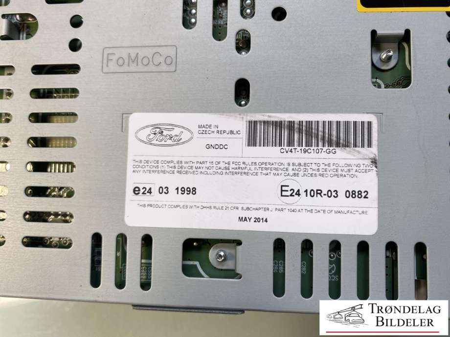 Bilstereo til Ford Kuga 2013-2019  (2112788|GV4T-19C107-EB|)