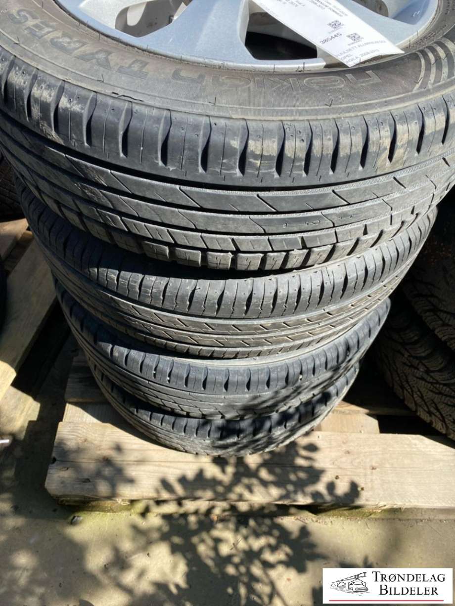 Hjulsett aluminium sommer til Opel Agila 2008-2013 (NOKIAN NORMAN|185/65-15 88H|)