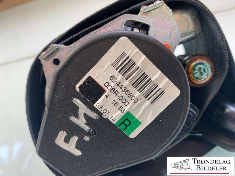 Sikkerhetsbelte foran høyre til Ford Kuga 2013-2019 (2053709|CV44-61294-AD3JA6|)