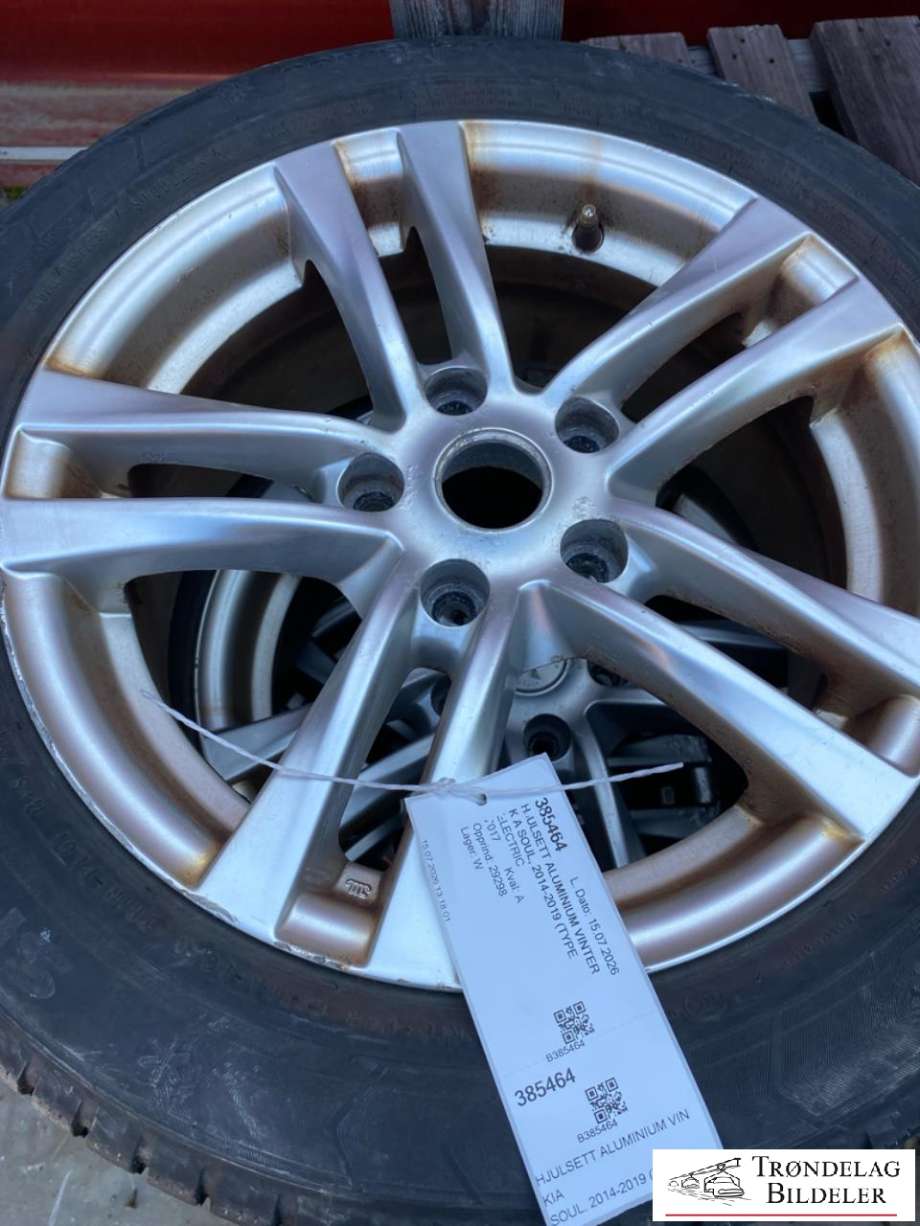 Hjulsett aluminium vinter til Kia Soul 2014-2019 (Type II) (TRIANGLE SNOW LINK|205/55-16 94R|)