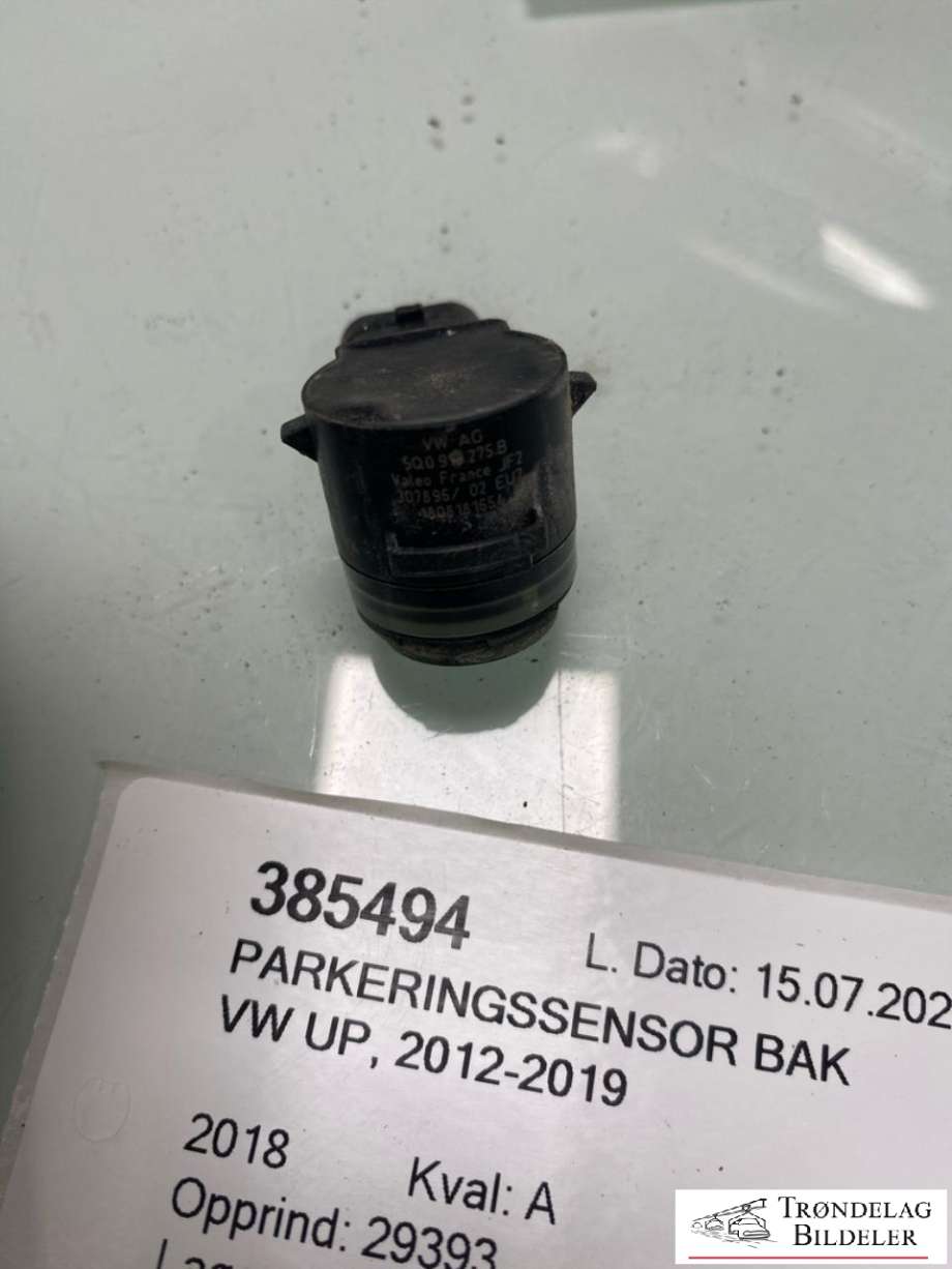 Parkeringssensor bak til VW Up 2012-2019 (5Q0919275B|5Q0 919 275 B G2X|)