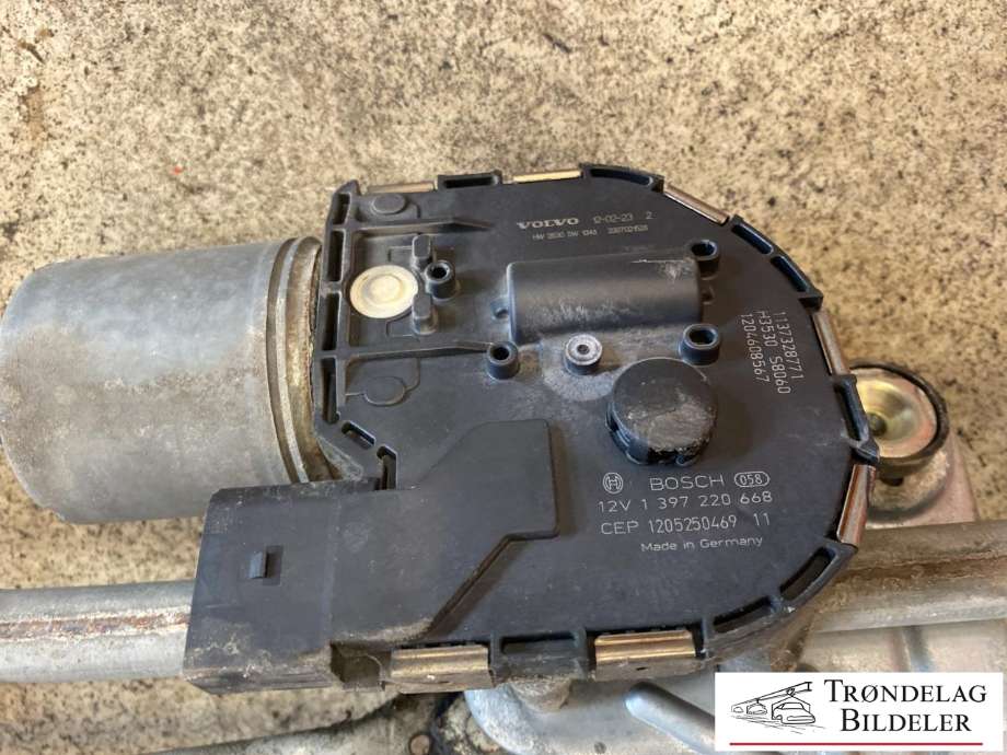 Viskermotor frontrute til Volvo V70 2007-2013 (Type III, Fase 1) (31333456|)