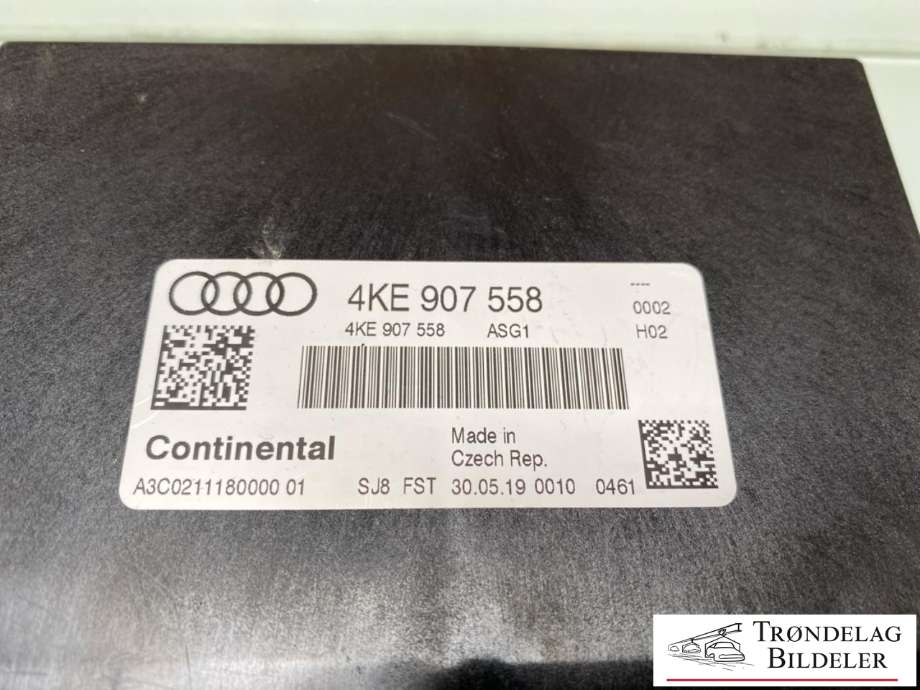 Styreenhet motor til Audi e-tron 2018-->> (CONTINENTAL|4KE907558|)