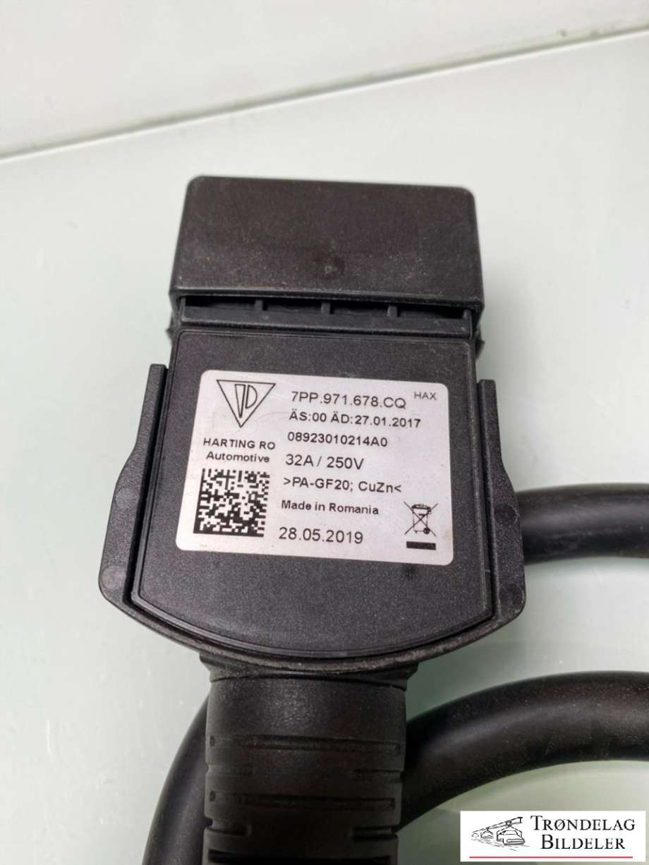 Batterilader kabel adapter til Audi e-tron 2018-->>  (7PP971678CQ|7PP 971 678 GG|)