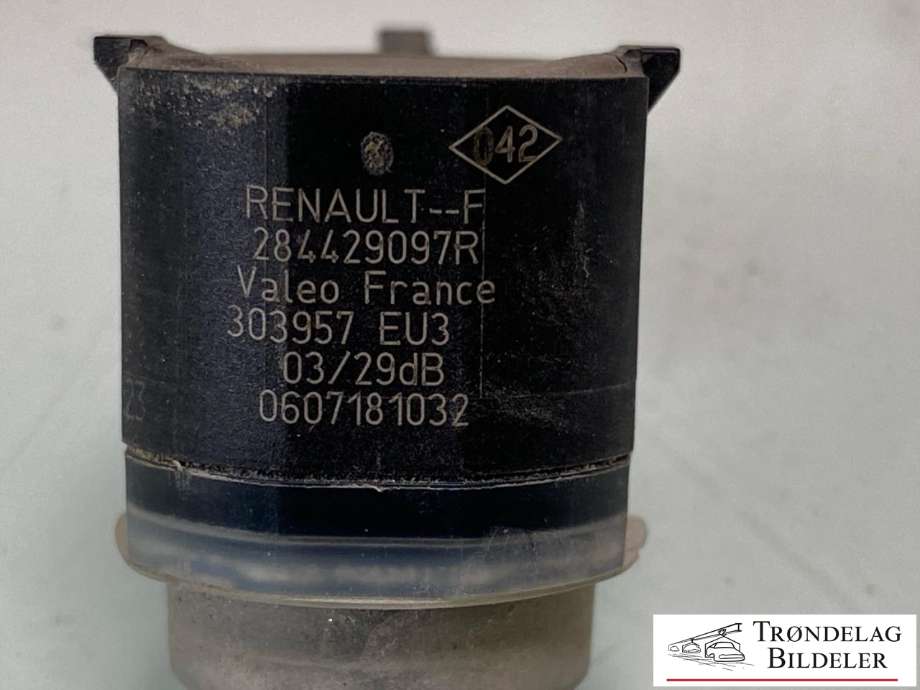 Parkeringssensor bak til Renault Zoe 2013-2019 (Fase 1)  (VALEO|284429097R|284425707R|)
