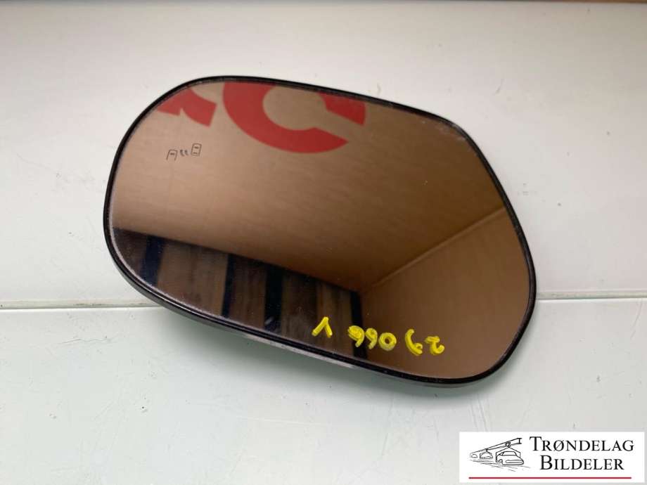 Speilglass venstre til Toyota Land Cruiser 150 2014-->> (Fase 2) (87961-60N80|)