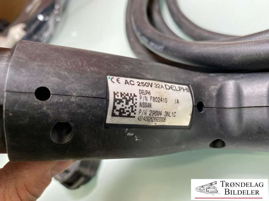 Batterilader kabel til Nissan Leaf 2011-2017 (Type I)  (DELPHI|TYPE 1| 32A| 250V|LADESTASJON|296M4-3NL1C)