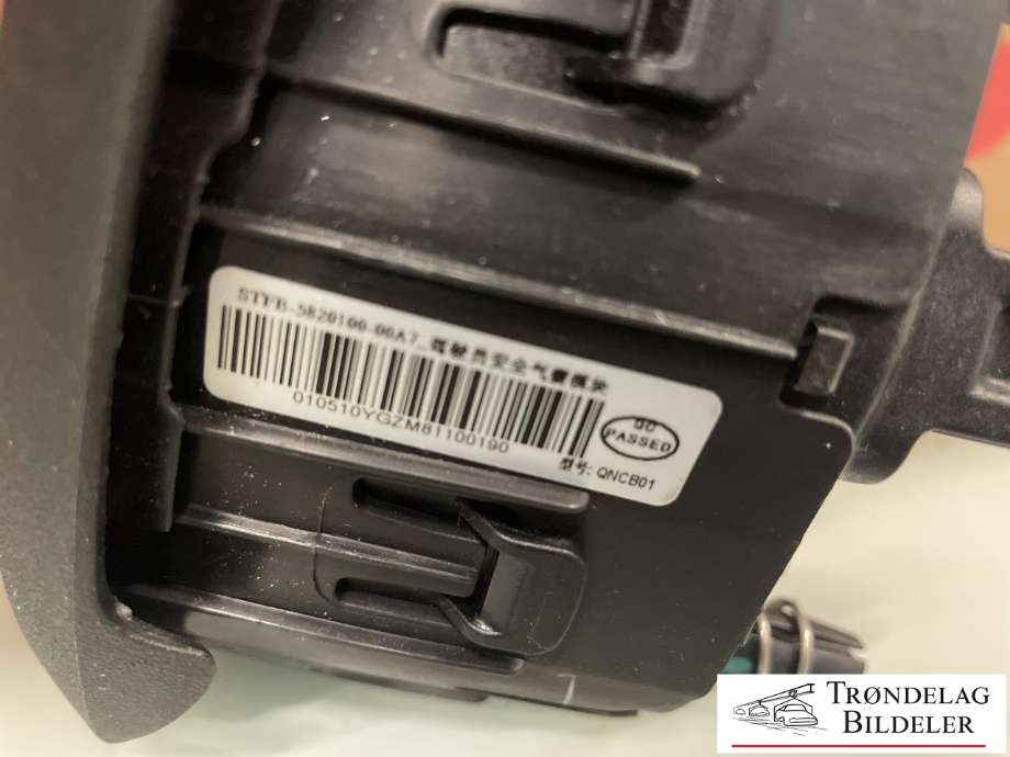 Airbag rattpute til BYD Tang 2020-->> (STFB-5820100-00A7|13108525-00|)