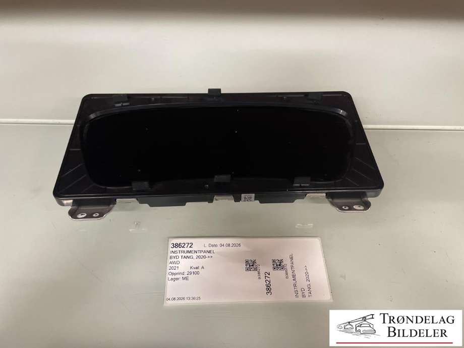 Instrumentpanel til BYD Tang 2020-->> (STEB-3820010-Y1|13178154-00|)