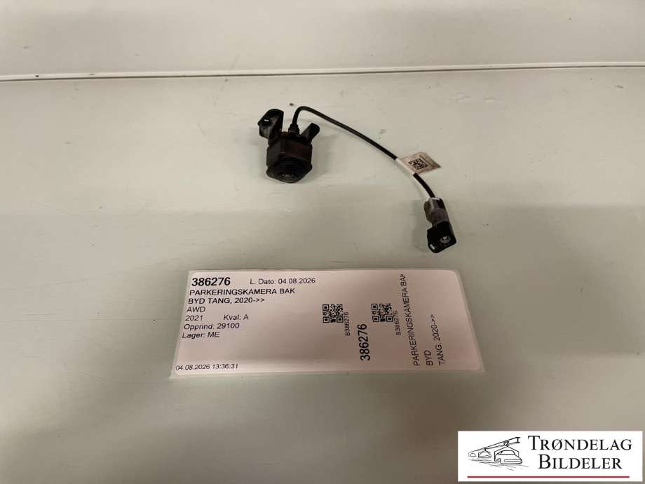 Parkeringskamera bak til BYD Tang, 2020-->> (STHA-3776700D)