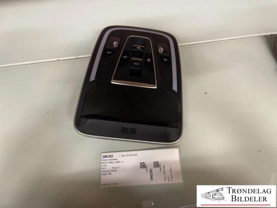 Taklyspanel til BYD Tang 2020-->> (ST-4123010F-D3A7|ST-4123010F|13222071-00|)