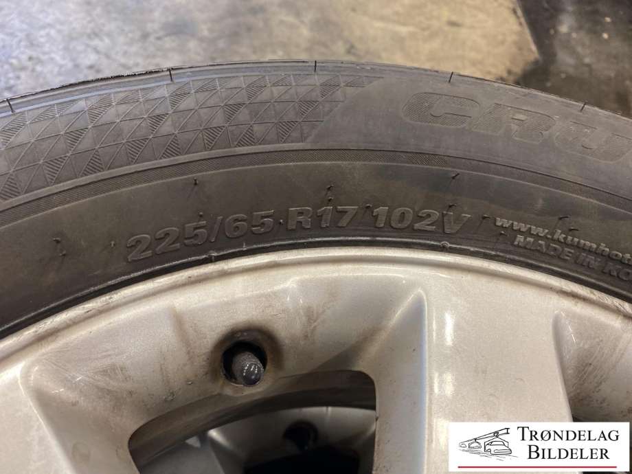 Hjulsett aluminium sommer til Honda CR-V 2007-2012 (Type III) (225/65-R17 102V/ET50|MØNSTERDYBDE 8MM|PROD 50/2024)