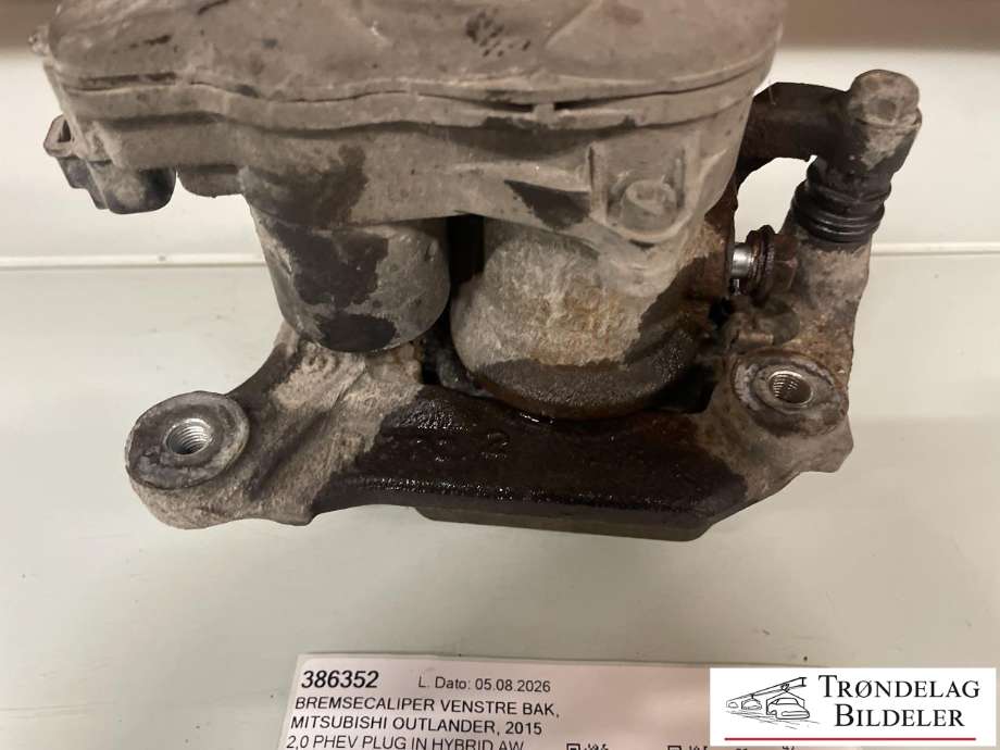 Bremsecaliper venstre bak, elektrisk til Mitsubishi Outlander 2015-->> (Type III, Fase 2) (4605B637|)