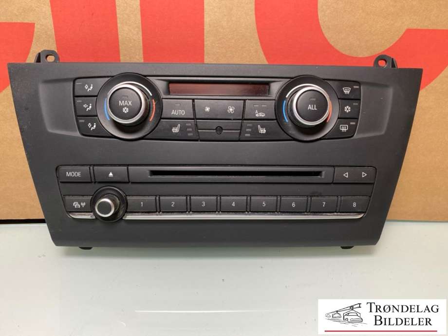 Varmeapparat betjening til BMW X3, 2010-2017 (F25) (F25) (64119252738)