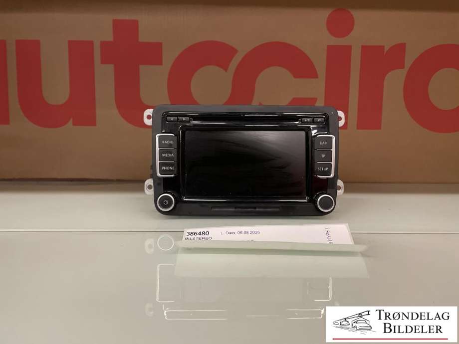 Bilstereo til VW Tiguan 2011-2016 (Type I, Fase 2) (3C8 057 195 B|)