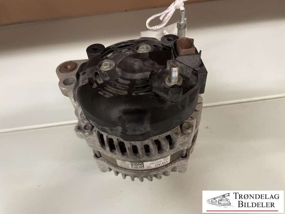 Dynamo diesel til VW Tiguan 2011-2016 (Type I, Fase 2) (03L 903 023 K|03L 903 023 KX|04L 903 024 S|04L 903 024 SX|03G903016B|03G903016BX|03G903016E|03G903016EX|03H903023E|03H903023EX|03L903023L|03L903023LX|03G903016G|03G903016GX|03L903024D|03L903024T|65261016002|65261016003|65261016009|65261019002|65261019003|65261019009)