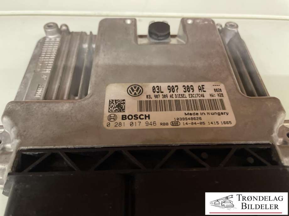 Styreenhet motor til VW Tiguan 2011-2016 (Type I, Fase 2)  (03L 906 018 FQ|03L 906 018 FQ 5N0|)