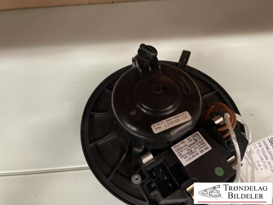 Varmeapparat motor til VW Tiguan 2011-2016 (Type I, Fase 2)  (1K1820015|1K1820015A|1K1820015C|1K1820015D|1K1820015E|1K1820015F|1K1820015G|1K1820015J|1K1820015L|1K1820015P|1K1820015Q|1K1820021|3C1820015AA|3C1820015M|)