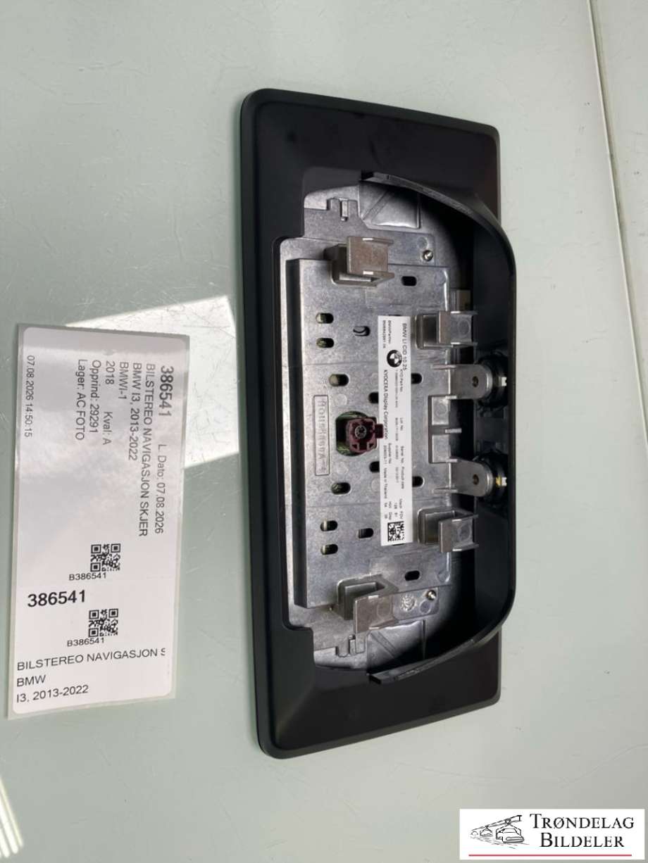 Bilstereo navigasjon skjerm til BMW i3 2013-2022  (65 50 6 842 991|6842991|)