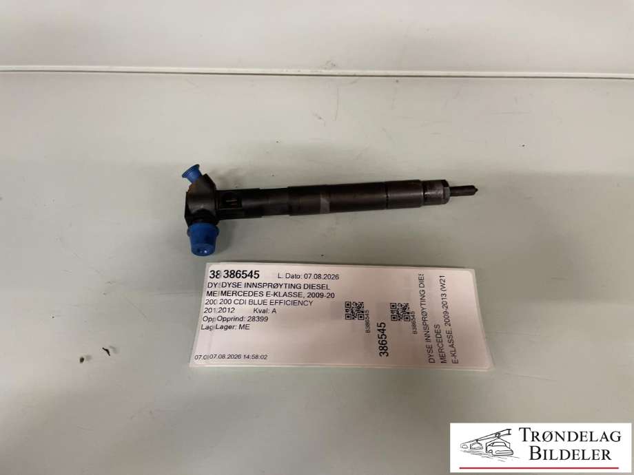 Dyse innsprøyting diesel til Mercedes E-Klasse 2009-2013 (Fase 1) (W212) (W212) (A 651 070 49 87|A 651 070 49 87 80|)